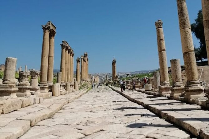 1 Day Tour to Amman Jerash and Ajloun castle - The drive to Jerash and three hours among Roman ruins
