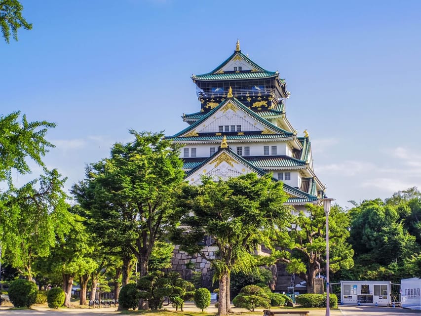1-Day walking tour in Osaka：Castle, temples and Ukiyoe - Key points at a glance