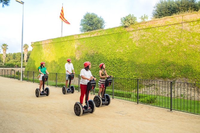 2hr Montjuïc Castle Segway Tour - The climb through Costa i Llobera Gardens