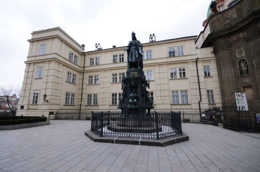 3-Hour Prague Castle & Interiors Tour - St. George’s Basilica offers a different mood