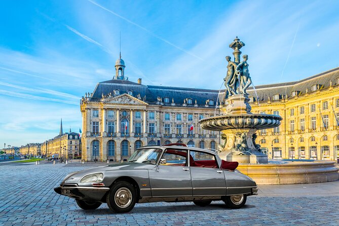 3H private city tour of Bordeaux and vineyard in a Citroën DS - Key points to know before booking