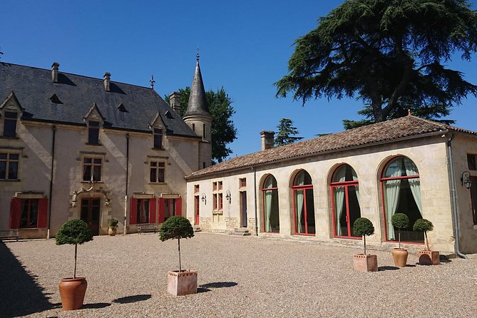 A day in Saint-Émilion and its Châteaux in a private tour (Van Luxe) - Two hours at La Terrasse Rouge