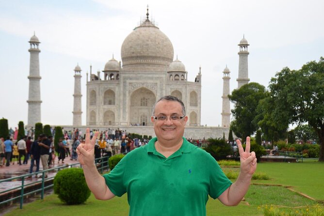 Agra: Skip the Line Taj Mahal and Agra Fort Private Day Tour - From White Marble to Red Sandstone at Agra Fort