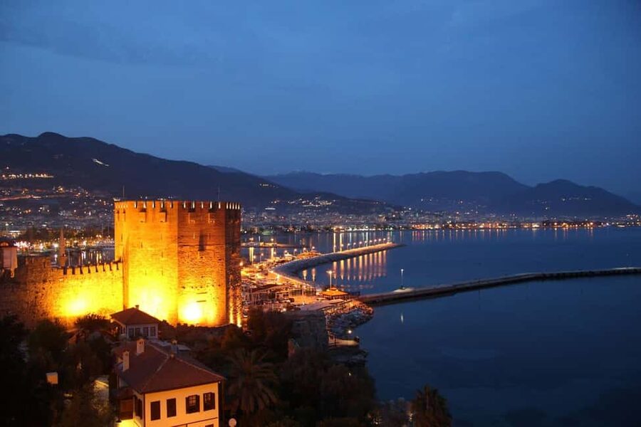 Alanya Night Tour: Castle, Cable Car & Cleopatra Beach - Starting at Alanya Panorama