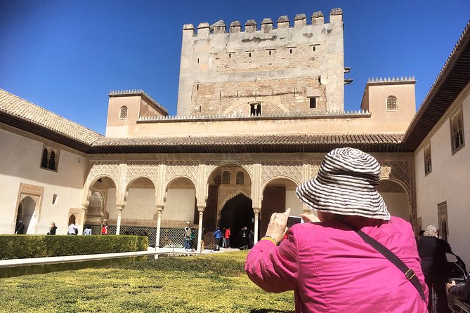 Alhambra and Nasrid Palaces Ticket with Audioguide - Alcazaba: the military side of the complex