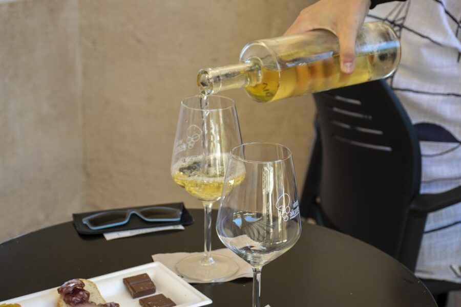 Alicante: Santa Bárbara Castle Wine Tasting & Tapas - How the 45-minute session works