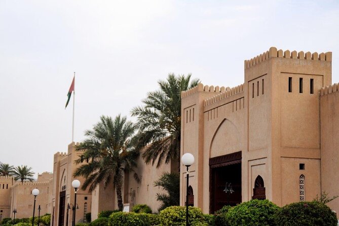 Amouage & Nizwa Full-Day Tour: Fort, Souq & Barakat Al Mouz - Lunch with Omani coffee, dates, and halwa