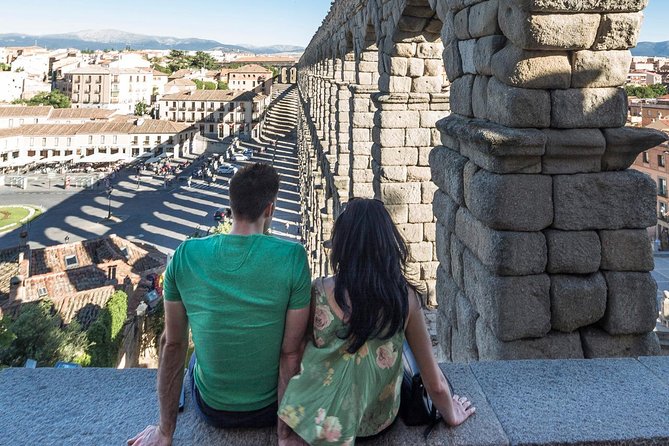 Avila with Walls and Segovia with Alcazar from Madrid - Segovia begins with an unforgettable Roman aqueduct