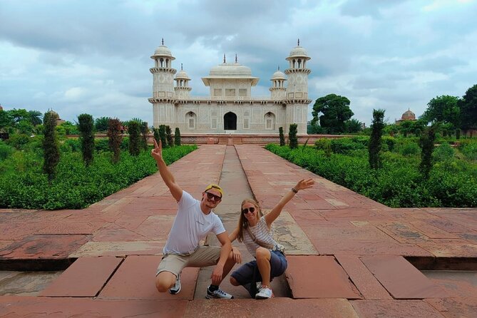 Baby Taj & Mehtab Bagh Private Sunset Evening Tour - Mehtab Bagh and the Taj Mahal from across the river