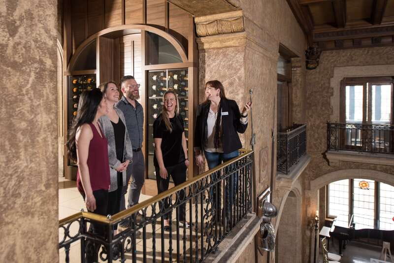 Banff: Castle Food Experience at Banff Springs Hotel - Flatbreads in the wine cellar