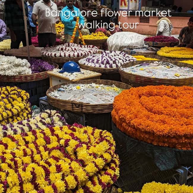 Bangalore Walking Tour KR Flower Market,Fort,Tippu palace - The guides make the difference