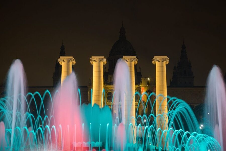 Barcelona Cable Car Sky Views, Magic Fountain & Castle Visit - Montjuïc Castle and its political past