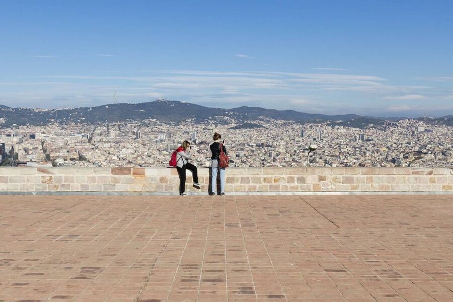 Barcelona Cable Car Sky Views, Magic Fountain & Castle Visit - What the $87 price gets you