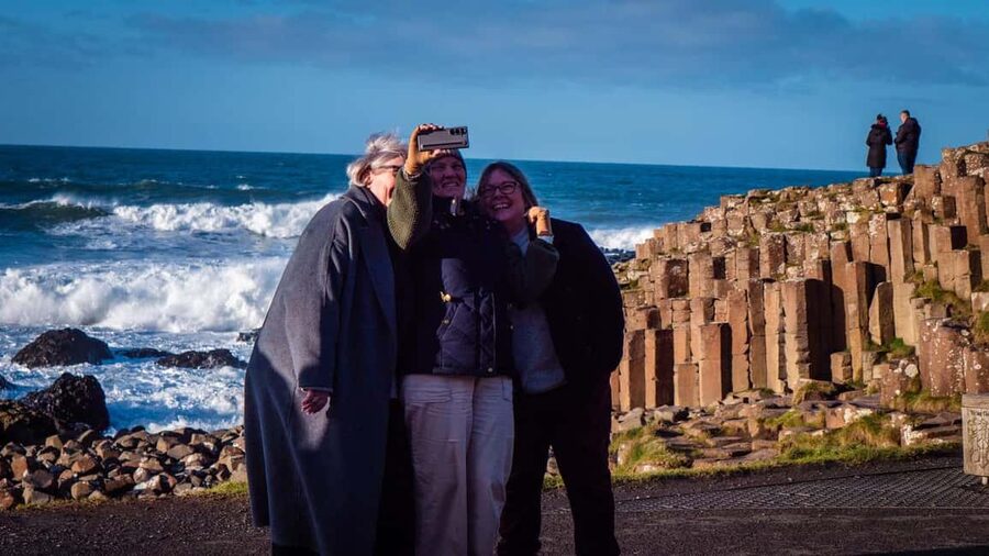 Belfast: Giant's Causeway & Irish Castles Tour -WIFI onboard - The Dark Hedges and its film-famous trees