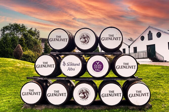 Best Scottish Whisky Distilleries Private Tasting Trip plus optional Castle Tour - Glenlivet: a classic name and a more polished visit