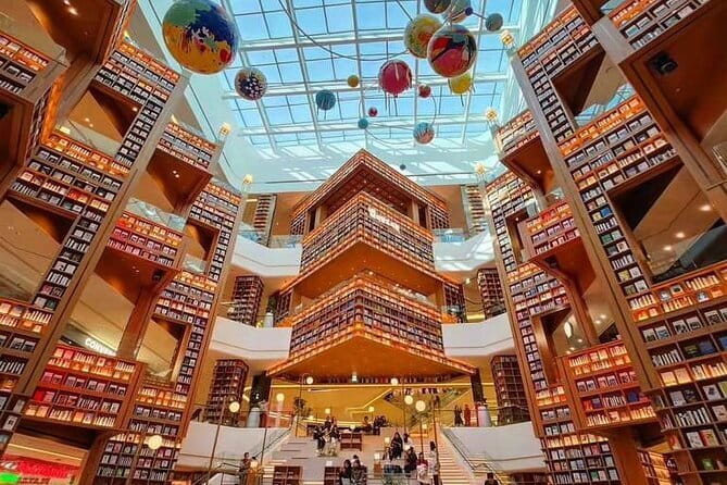 Beyond Seoul: Starfield Library, Hwaseong Fortress & Cave Quest - Starfield Suwon and its 22-meter library