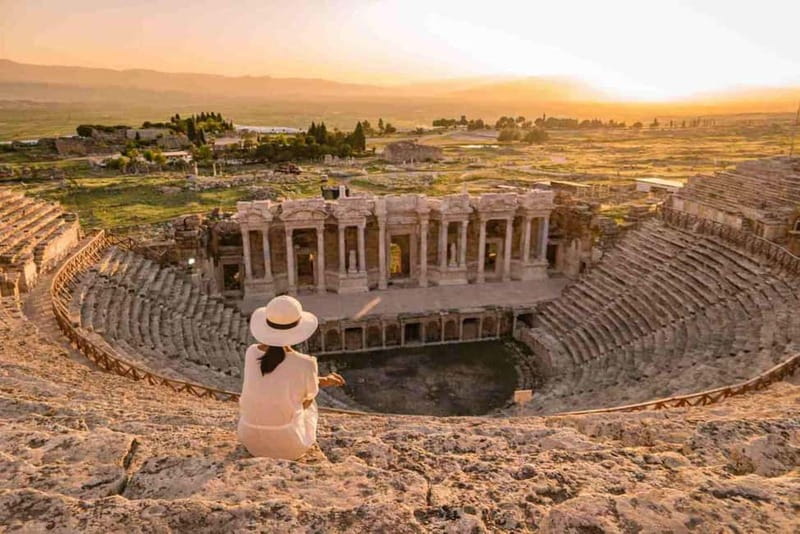 Bodrum:Pamukkale Cotton Castle & Hierapolis Day Trip w/Lunch - Cleopatra’s Pool and the extra cost