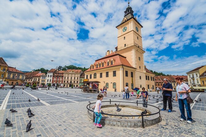 Bran Castle, Peles Castle and Brasov from Bucharest - Brasov gives the day its most relaxed setting