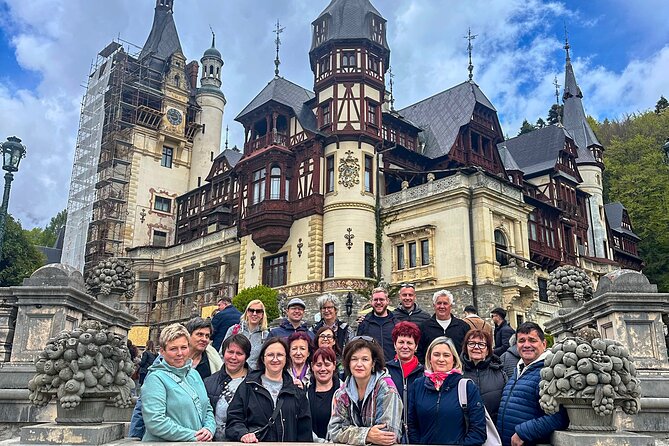 Bran Castle, Peles Castle and Nevermore Academy From Brasov - Key points at a glance