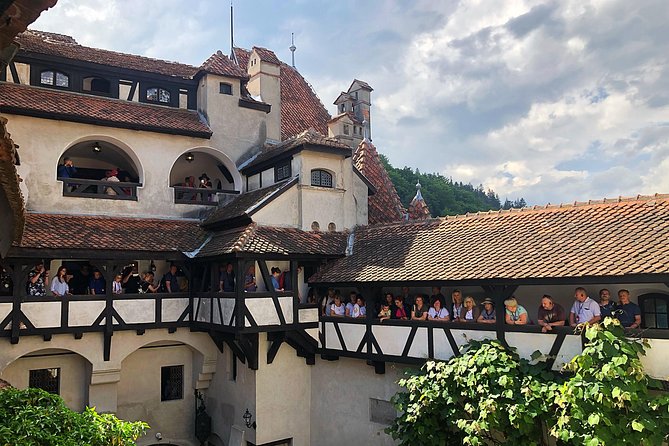 Bran Castle, Peles Castle and Nevermore Academy From Brasov - Bran Castle beyond the Dracula label