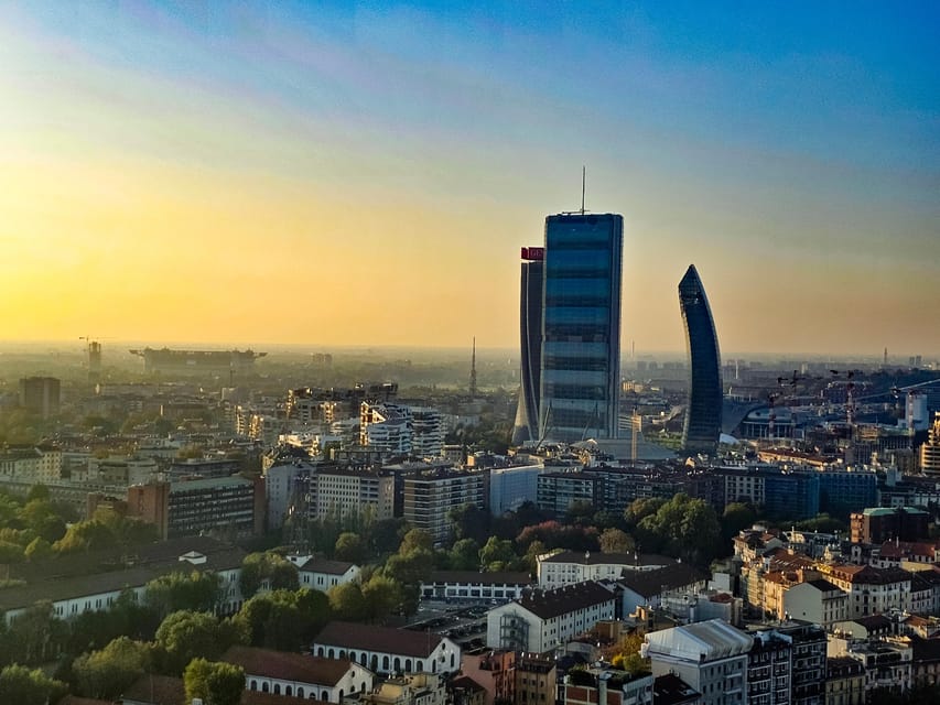 Branca Tower and Sforza Castle Guided Tour - Walking through Sempione Park with a guide