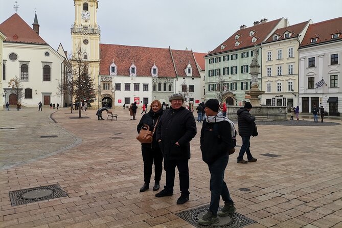 Bratislava City & Castle Walking Tour with Sebastian in English - The Old Slovak National Theatre and Primates’ Palace