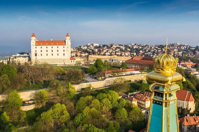 Bratislava: Guided Walking Tour with Castle Entry Ticket - Franciscan Square and the city’s older lanes