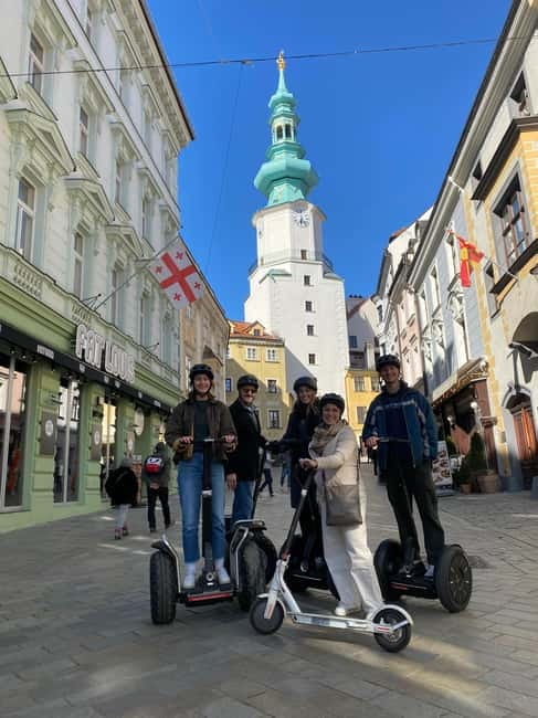 Bratislava: Riverside, Castle or Complete City Segway Tours - Weather, clothing, and practical limits