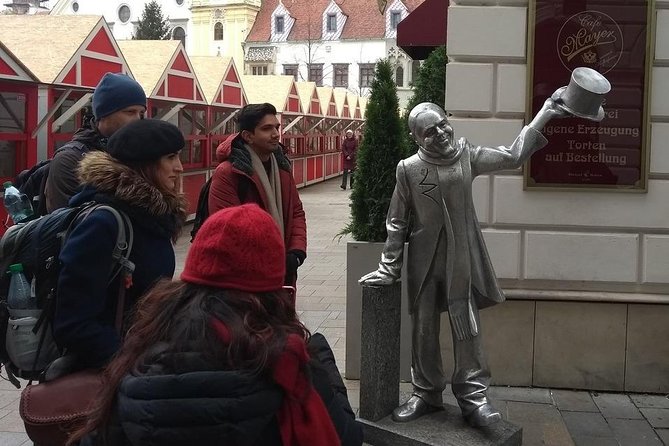 Bratislava walk tour with bonuses and castle 3€ + Tip, kids free - Hviezdoslavovo námestie and the making of Slovakia