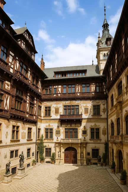 Bucharest : Dracula Castle, Peleș Castle & Brașov Day Trip - Brașov Old Town: a change from castles