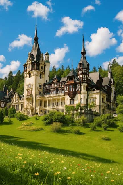 Bucharest : Dracula Castle, Peleș Castle & Brașov Day Trip - Peleș Castle: the day’s architectural highlight