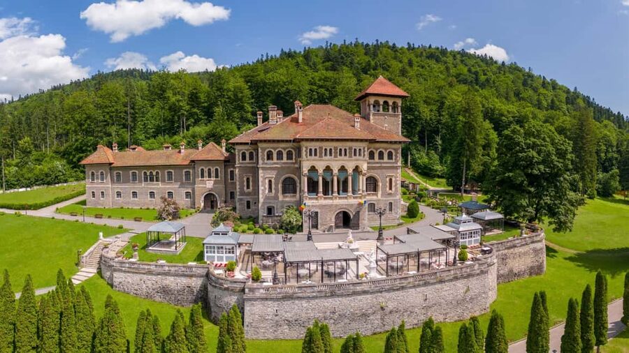 Bucharest:Dracula's Castle,''Wednesday''& Brasov Small Group - Cantacuzino Castle and the Wednesday connection