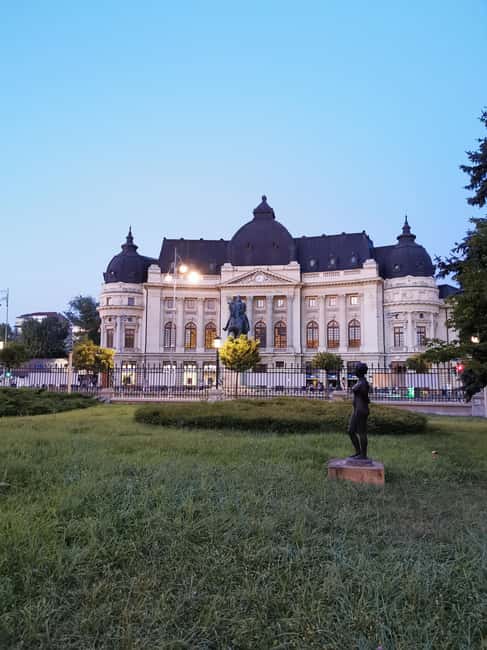 Bucharest Parliament,Village Museum,Dracula's Tomb,Mogosoaia - Revolution Square and the story of 1989