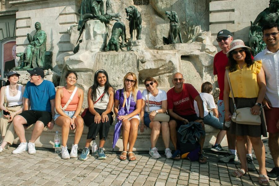 Buda Castle Walking Tour: Fishermans Bastion - Royal Palace - Chain Bridge from the Buda side