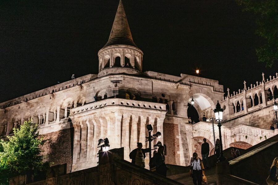 Budapest: Buda Castle District Vampires and Myths Night Tour - Buda Castle and the first look over Budapest