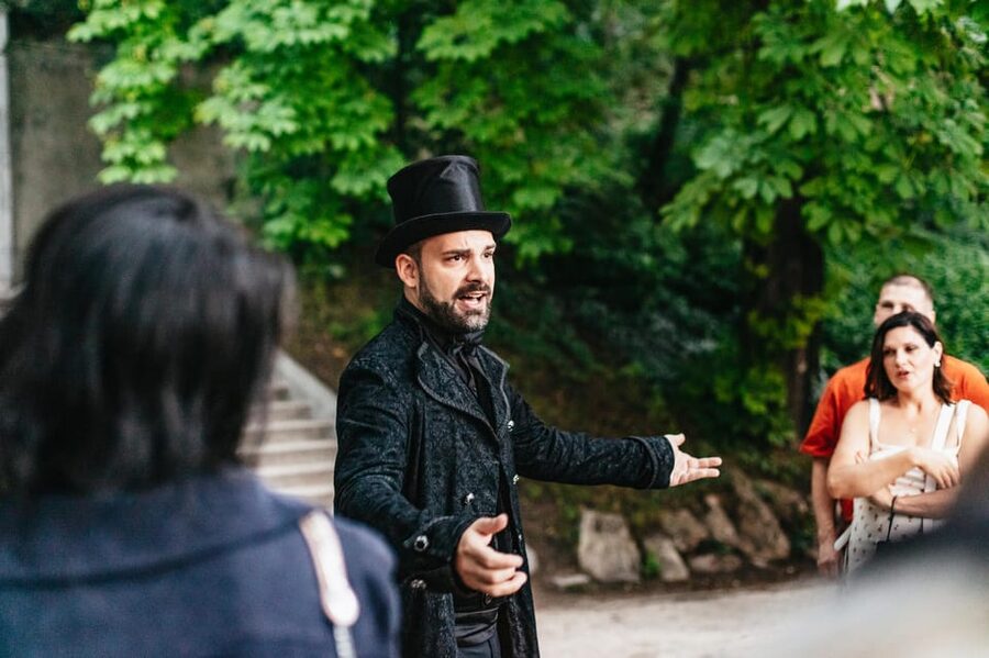 Budapest: Buda Castle District Vampires and Myths Night Tour - Prince Eugene and the story-led route