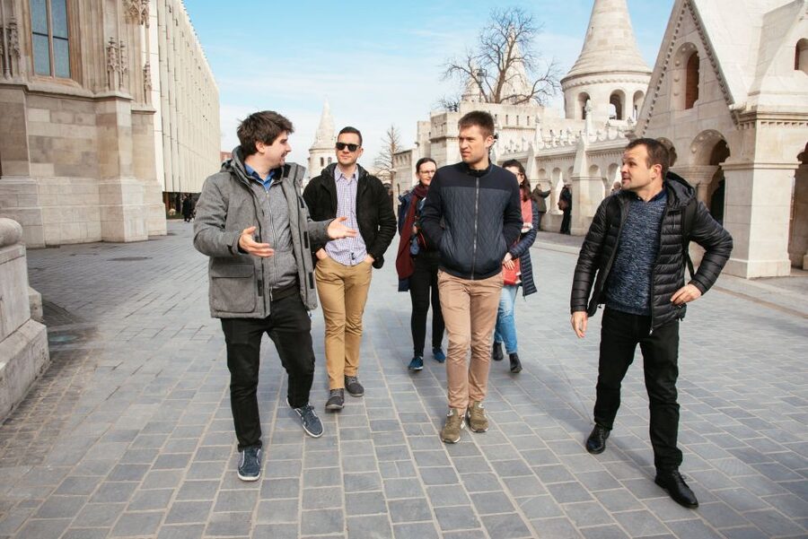 Budapest: Buda Castle District Walking Tour with a Historian - Savoy Terrace and the final palace views