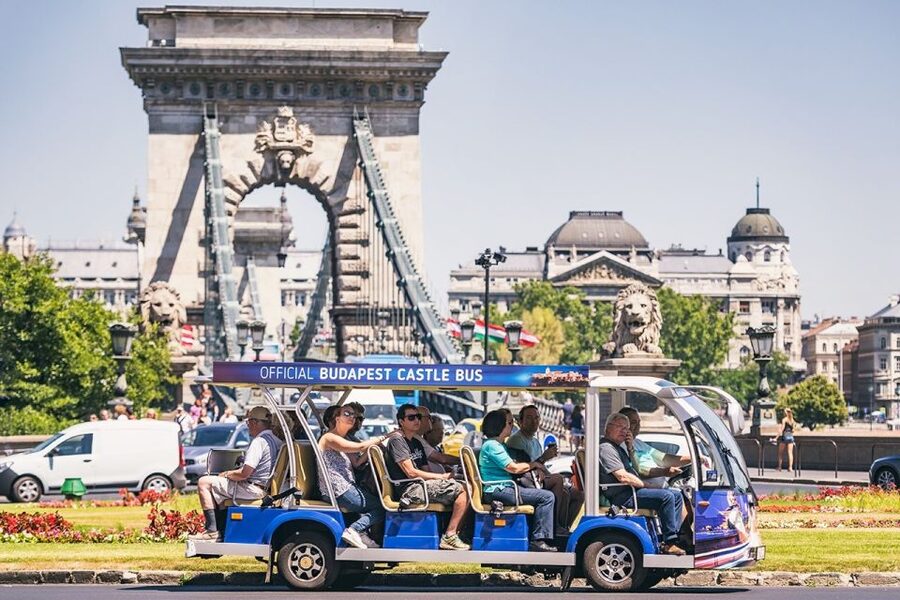 Budapest: Official Buda Castle Electric Hop-On Hop-Off Bus - The Mikve, Labyrinth, and less obvious sights