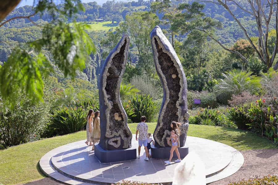Byron Bay: Crystal Castle & Shambhala Gardens Entry Ticket - The Dragon Egg is the most unusual crystal stop