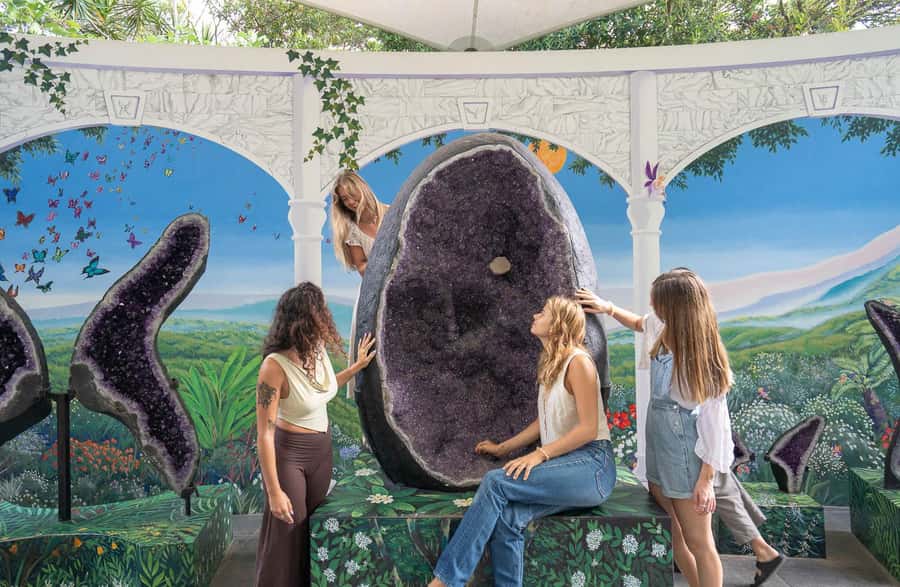 Byron Bay: Crystal Castle & Shambhala Gardens Entry Ticket - Sound bowls and meditation add a scheduled rhythm