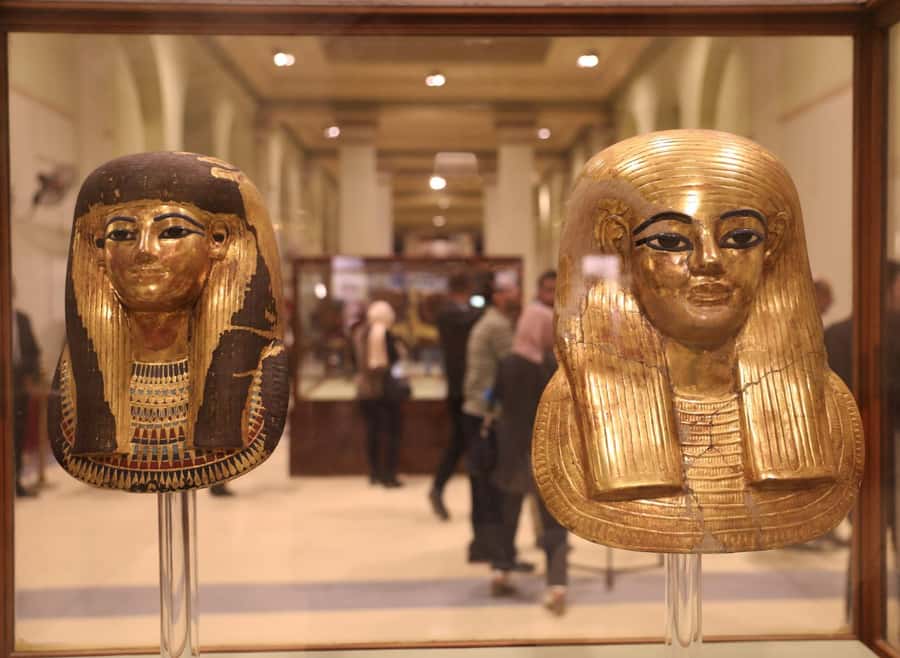 Cairo/Giza: Saladin Citadel, Egyptian Museum, & Bazaar Tour - The Egyptian Museum and its royal treasures