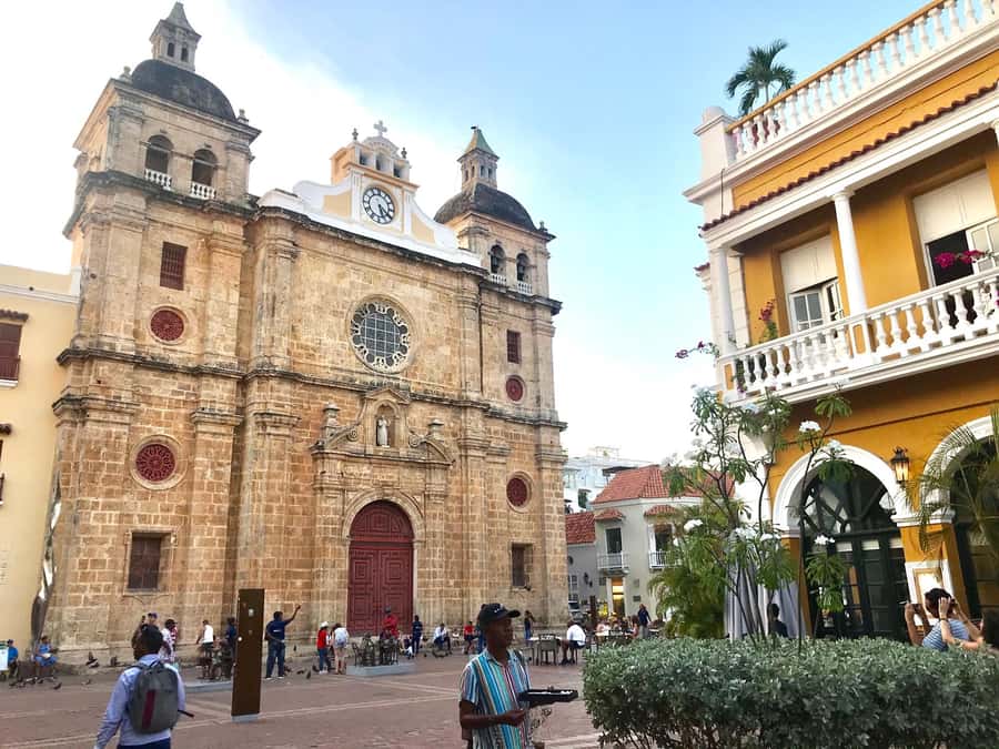 Cartagena City Tour with San Felipe Castle & Old Town Walk - Entering the old town through the Clock Tower