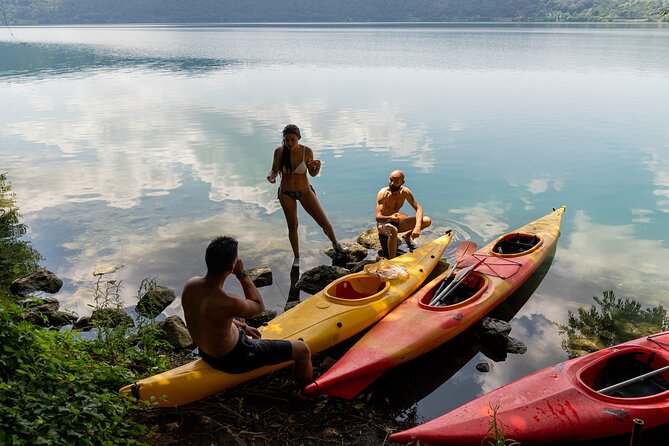 Castel Gandolfo Lake Kayak and Swim Tour - Getting there from Rome