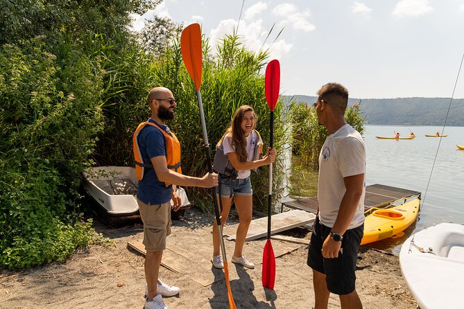 Castel Gandolfo Lake Kayak and Swim Tour - What the three-hour outing feels like