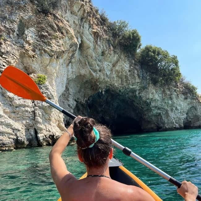 Caves of Porto Palermo: Kayak/SUP Tour with Castle Sea View - The return paddle to Porto Palermo beach