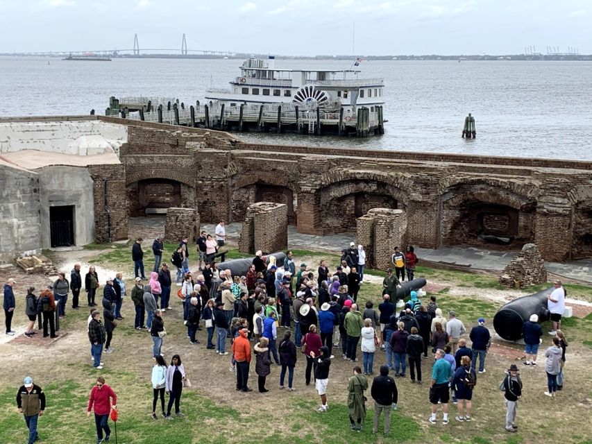 Charleston: Fort Sumter Entry Ticket with Roundtrip Ferry - The ranger talks are the heart of the outing