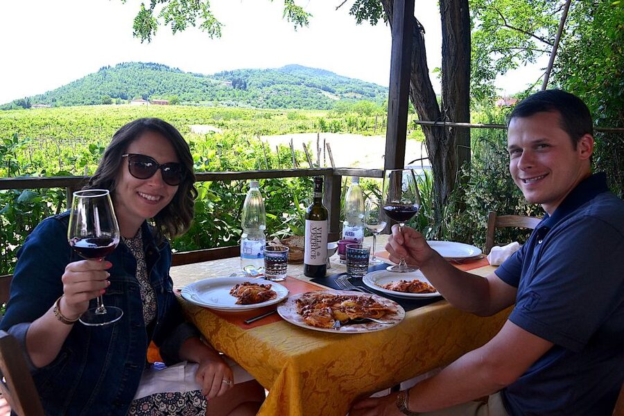 Chianti Rufina: Wine Tour in Castle & Historical Villa - The afternoon estate and second wine tasting