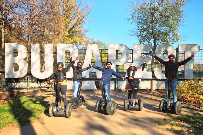 Citadella and Gellert Hill Segway Tour - Crossing Elisabeth Bridge toward Buda