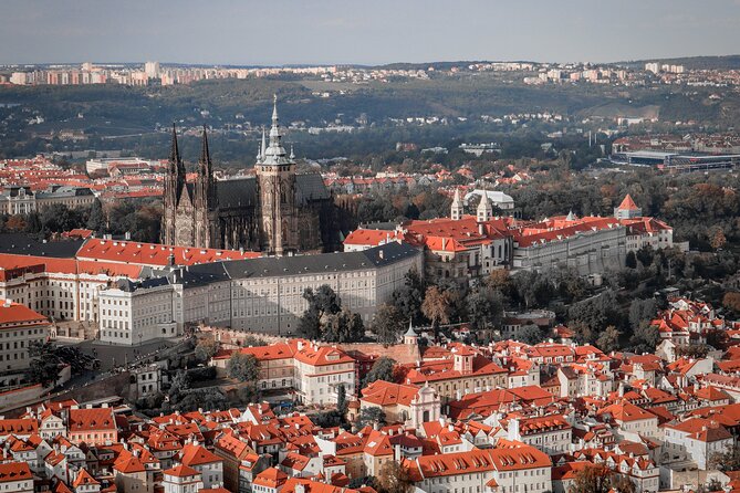Classic Prague Castle Tour, Strahov Monastery & Castle District - Gardens Below Prague Castle and the final city view
