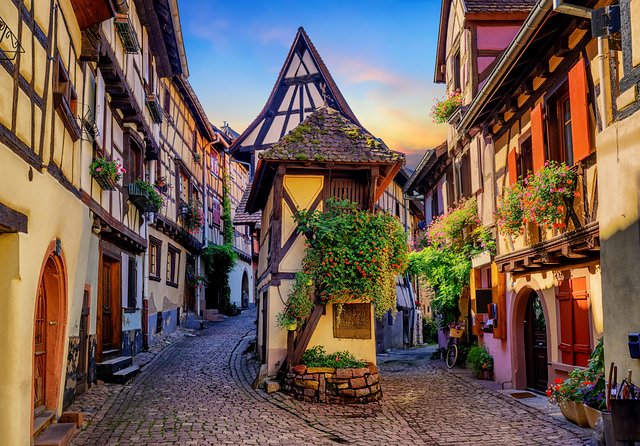 Colmar, Medieval Village & Castle Small Group from Strasbourg - Eguisheim offers a medieval village feel, with a seasonal warning